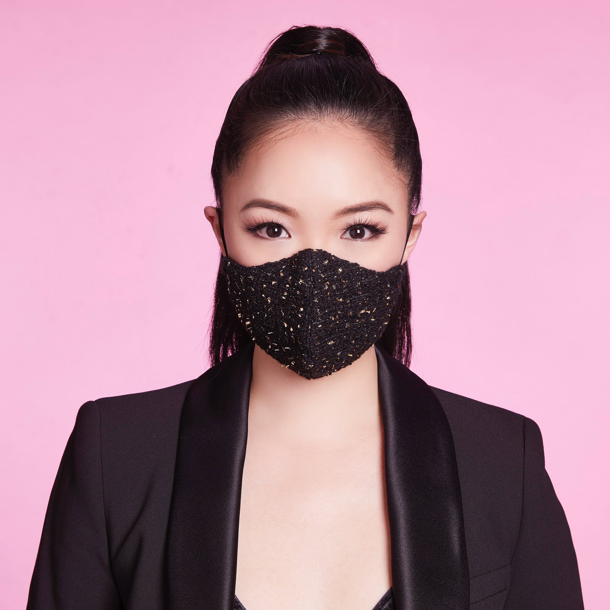 Luxe Tweed Masks Collection - Twin Pack