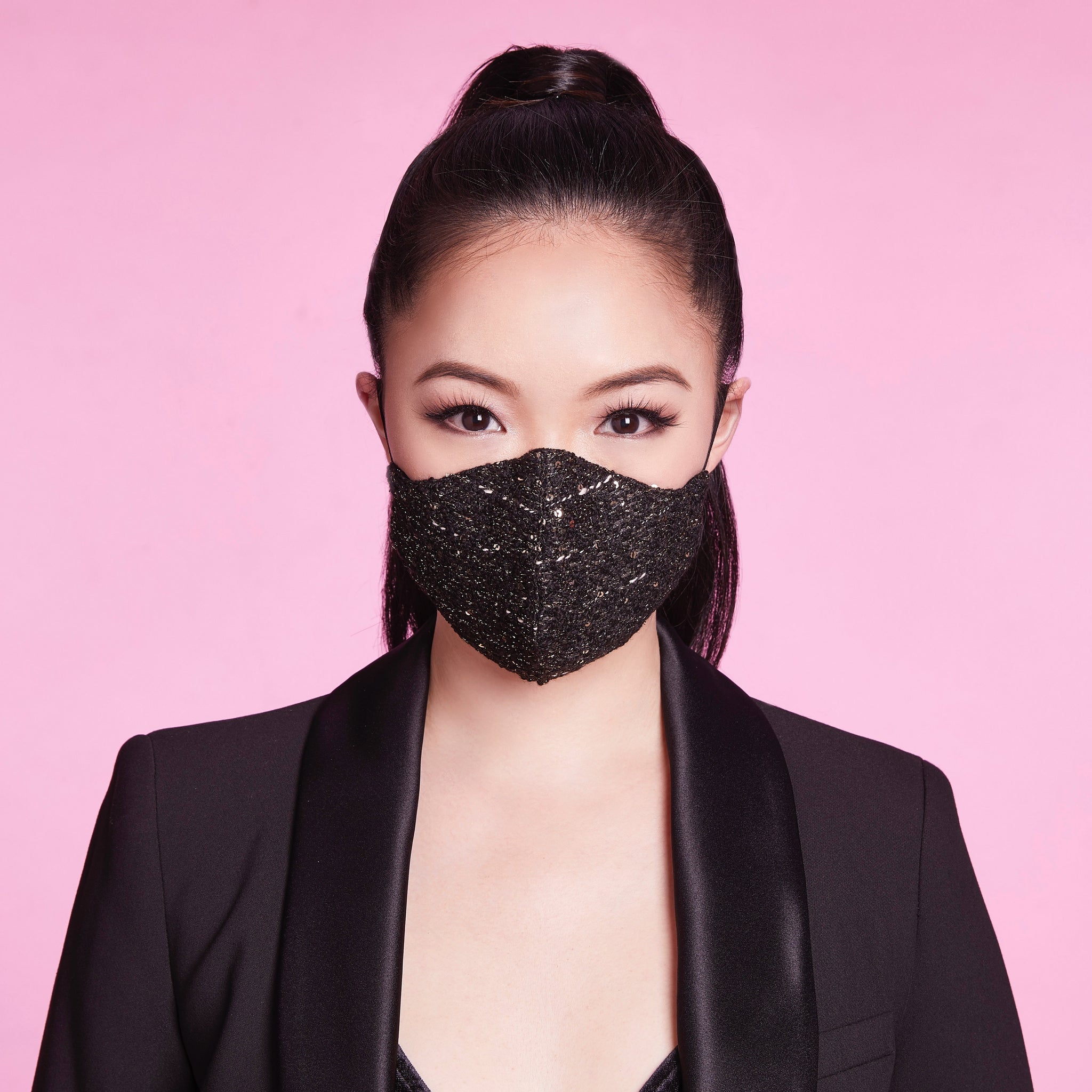 Luxe Tweed Masks Collection - Single