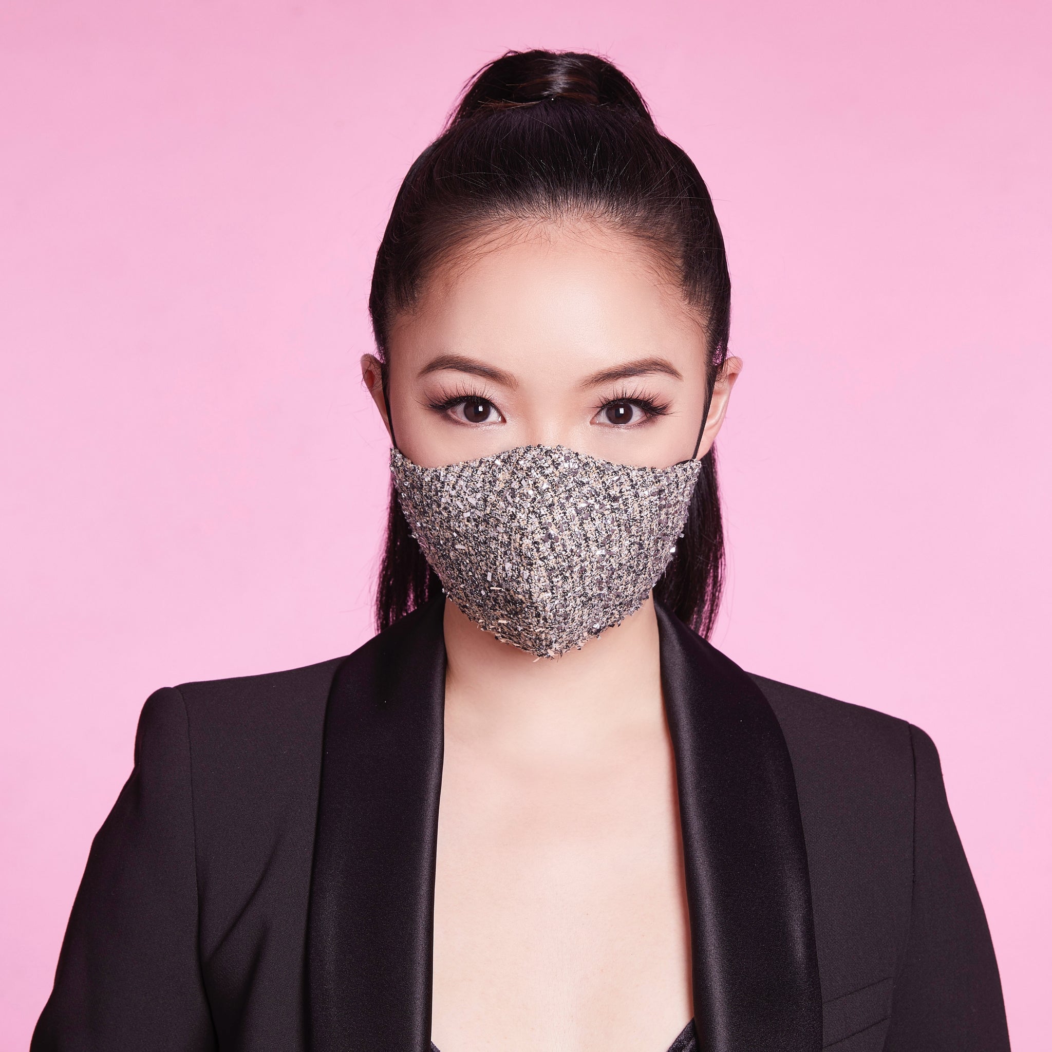 Luxe Tweed Masks Collection - 4 Pieces Complete Bundle (Free Shipping)