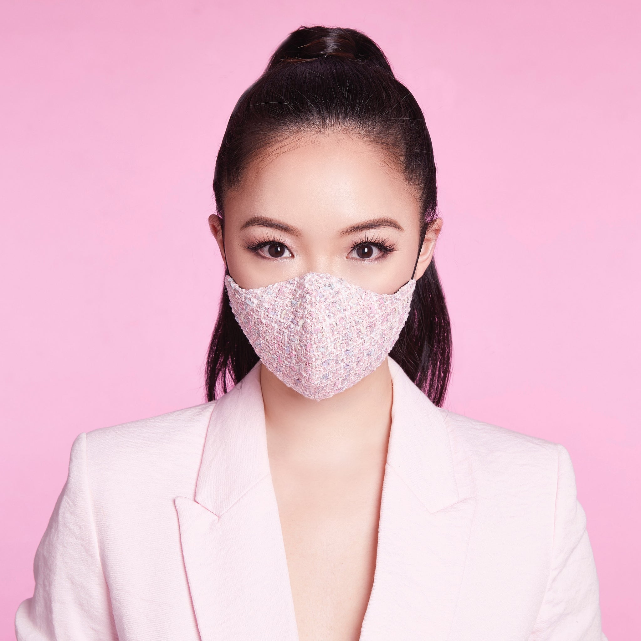 Pastel Rainbow Tweed Masks Collection - Triple Pack (Free Shipping)